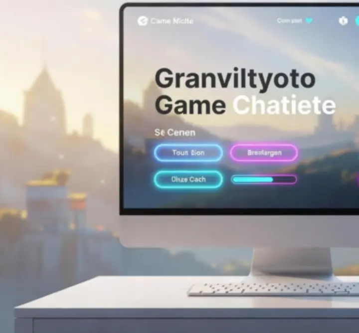 Sfeervolle preview van de gamewereld met strategische interface